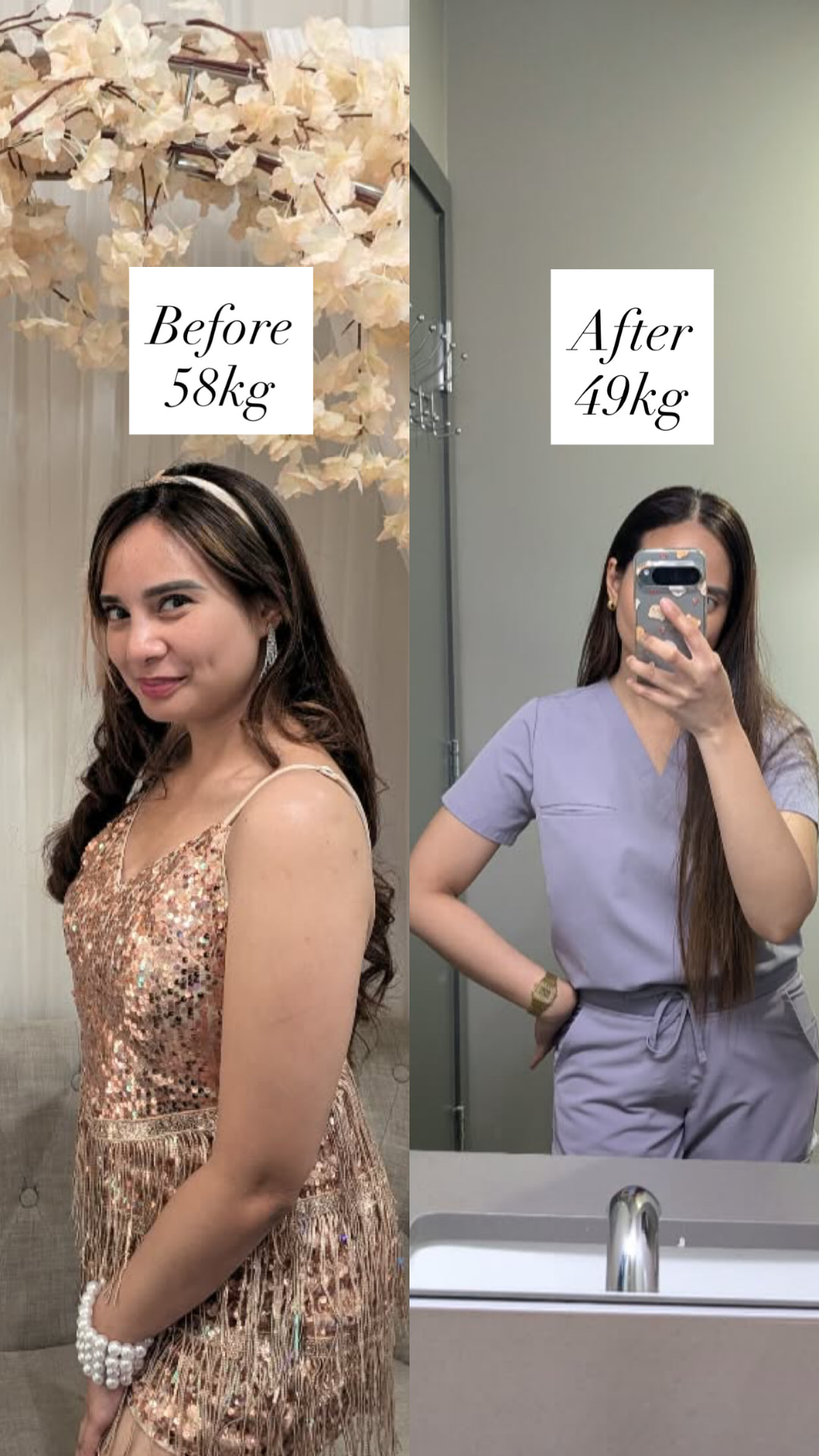 Lyika before and after