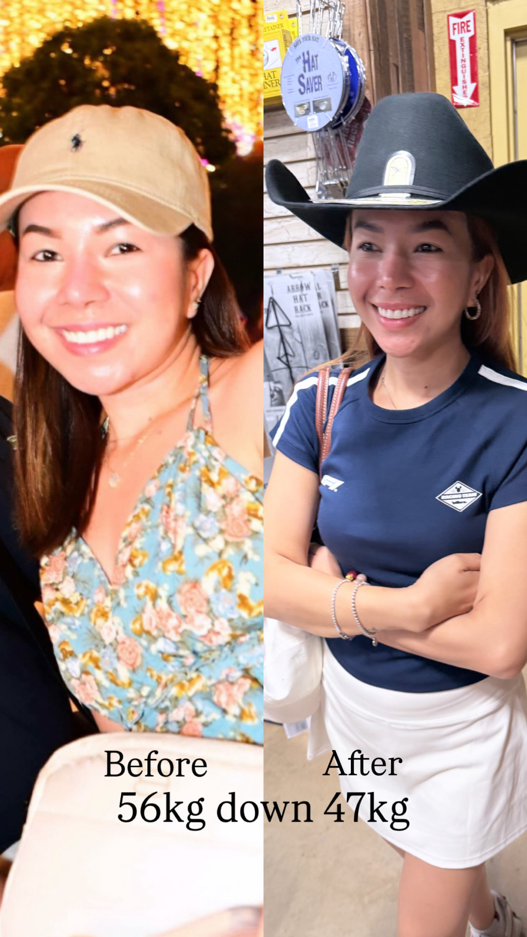 Angel before and after